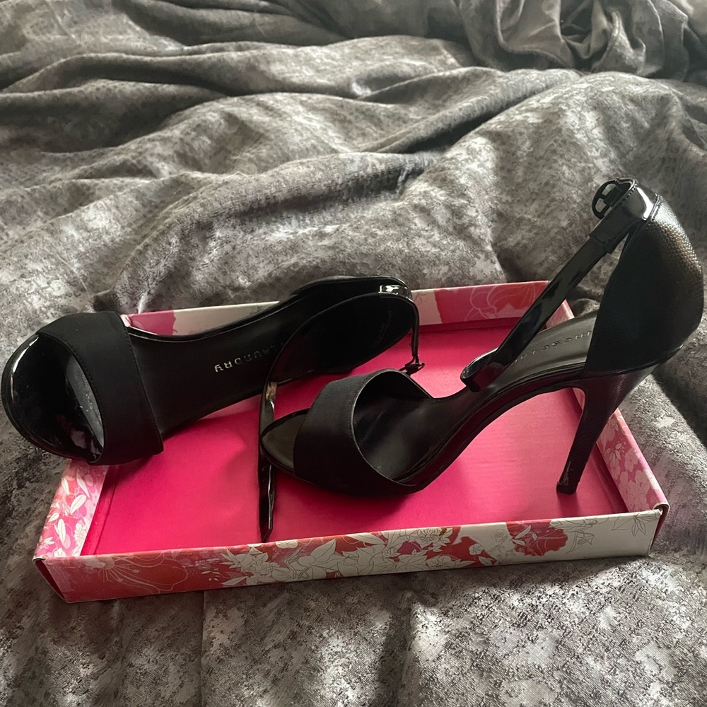 Black stilettos